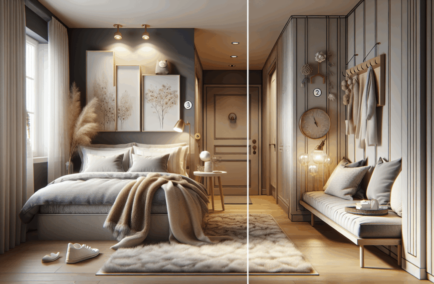 Cómo Crear un Refugio Acogedor para Dormitorios y Recibidores