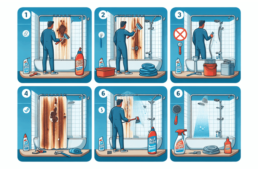 Elimina el Óxido de tu Ducha de Forma Segura: Métodos y Prevención Efectiva