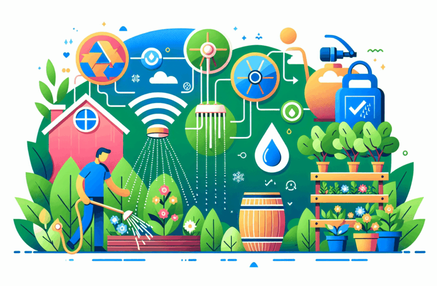 Maneras Inteligentes de Ahorrar Agua al Regar tu Jardín
