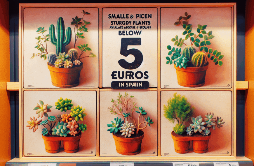 Descubre las 4 Plantas Resistentes de Lidl por Menos de 5€ en España