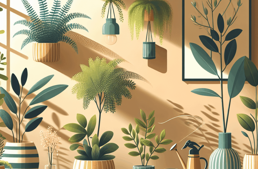 Cuidados Esenciales y Ubicación Ideal para tus Plantas de Interior
