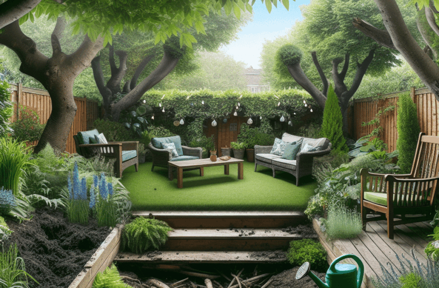 De Caos a Encanto: La Renovación que Revitalizó el Patio