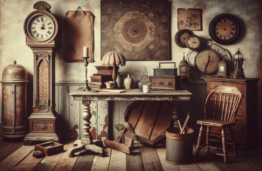 El Atractivo Atemporal del Estilo Vintage en Muebles y Decoración