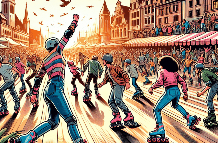 Gran participación y diversión en la III Patinada Popular de Villanueva de los Infantes