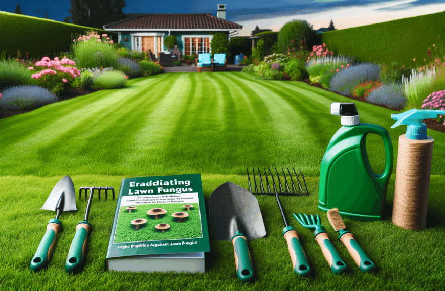 Estrategias para Eliminar el Hongo del Césped y Cultivar un Jardín Vibrante