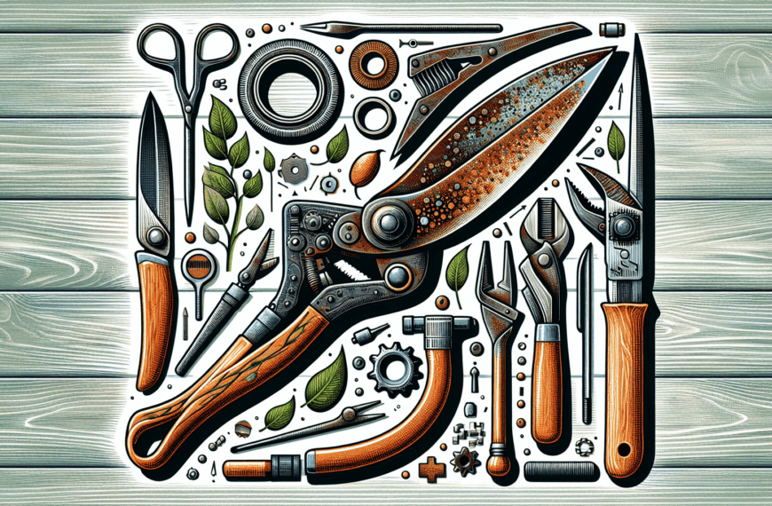 Cómo Quitar el Óxido de las Tijeras de Jardín y Mantenerlas Como Nuevas