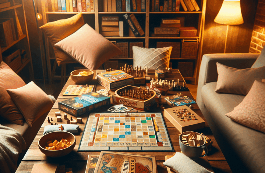 Guía para Organizar una Noche de Juegos Acojedora en Casa