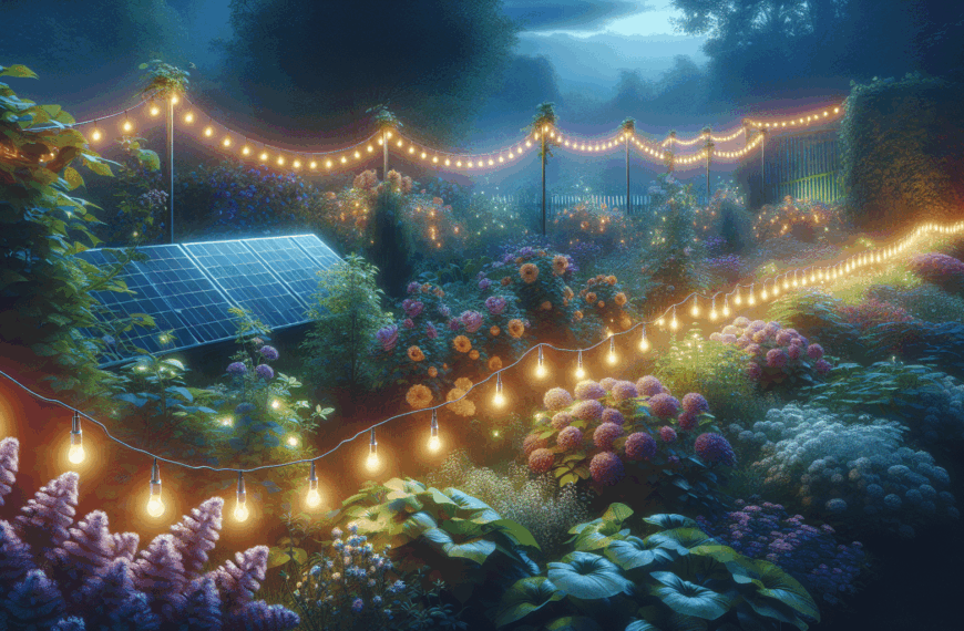 Guirnaldas Solares: Ilumina Tu Jardín de Forma Ecológica