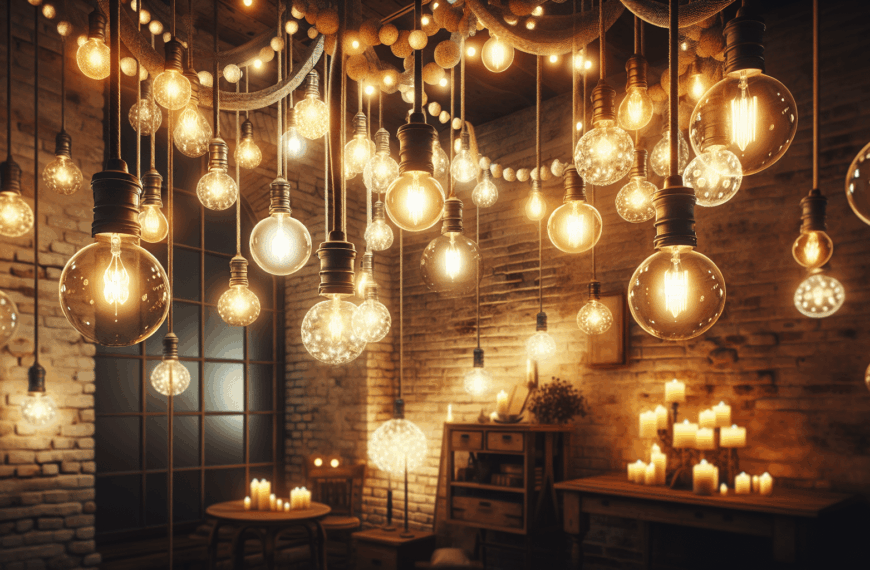 Encanto Retro: Ilumina Tu Espacio con Guirnaldas Vintage