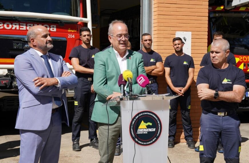 Incorporación de Ocho Nuevos Bomberos al Parque de Puertollano el 1 de Septiembre
