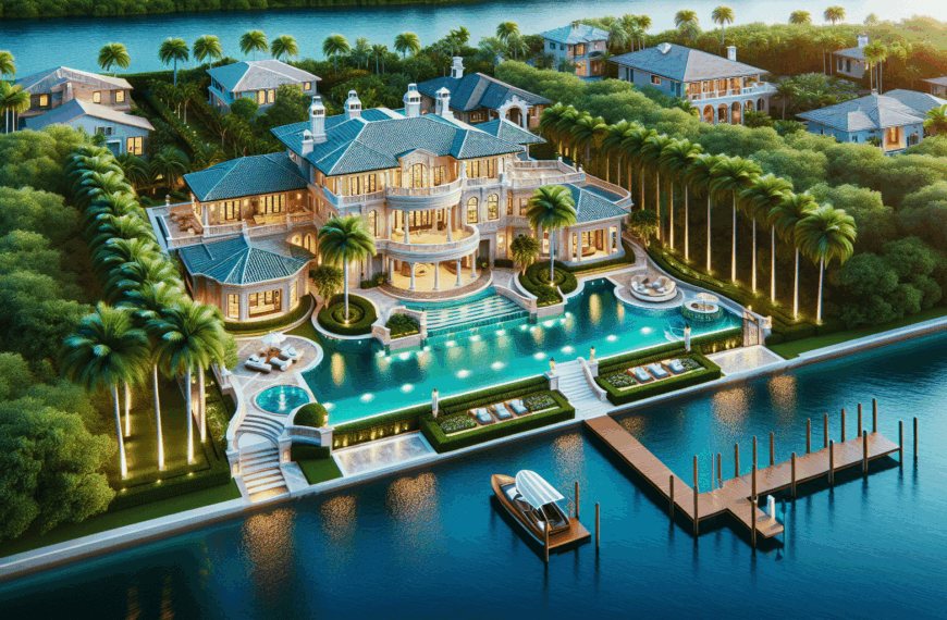 La Lujosa Mansión de Leo Messi en Florida: Un Oasis de 10 Millones con Piscina y Embarcadero