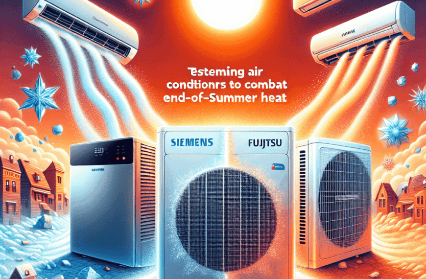 La OCU Evalúa Aires Acondicionados de Siemens, Fujitsu y Samsung para Combatir el Calor del Final de Verano