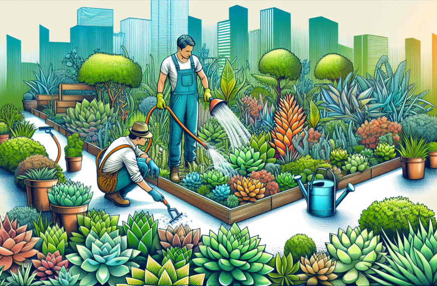 Jardines Sostenibles: Plantas que Conservan el Agua para Paisajistas y Aficionados