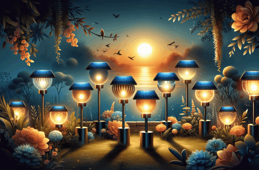 Ocho Lámparas Solares para Transformar Tu Jardín Este Verano por Solo 20 Euros
