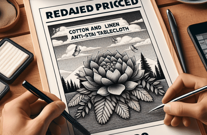 Lidl Rebaja el Precio del Popular Mantel Antimanchas de Algodón y Lino en España