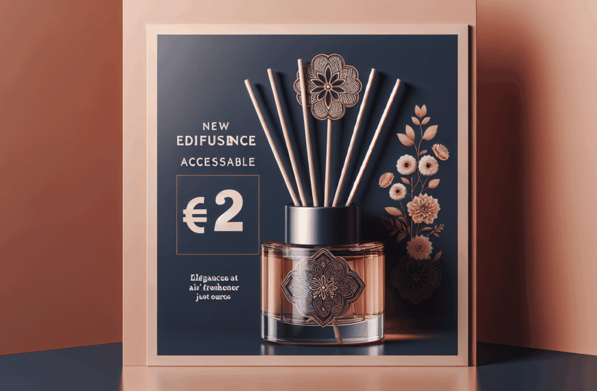 Aromas Sofisticados a Solo 2 Euros: Descubre el Nuevo Ambientador de Varitas de Mercadona