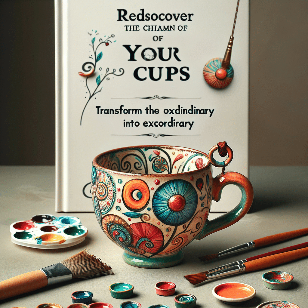 Redescubre el Encanto de Tus Tazas: Ideas Creativas para Transformar lo Común en Extraordinario