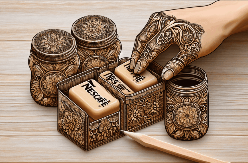 Transforma Botes de Nescafé Vacíos en Sofisticadas Jaboneras para Tu Baño