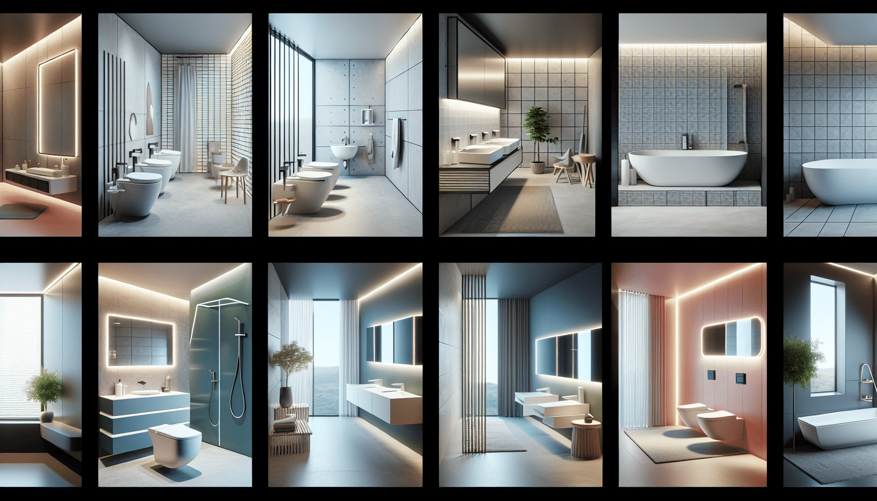 Descubre 7 Inspiradores Diseños de Baños Modernos para el 2025