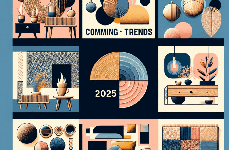 Las Principales Tendencias de Decoración para 2025