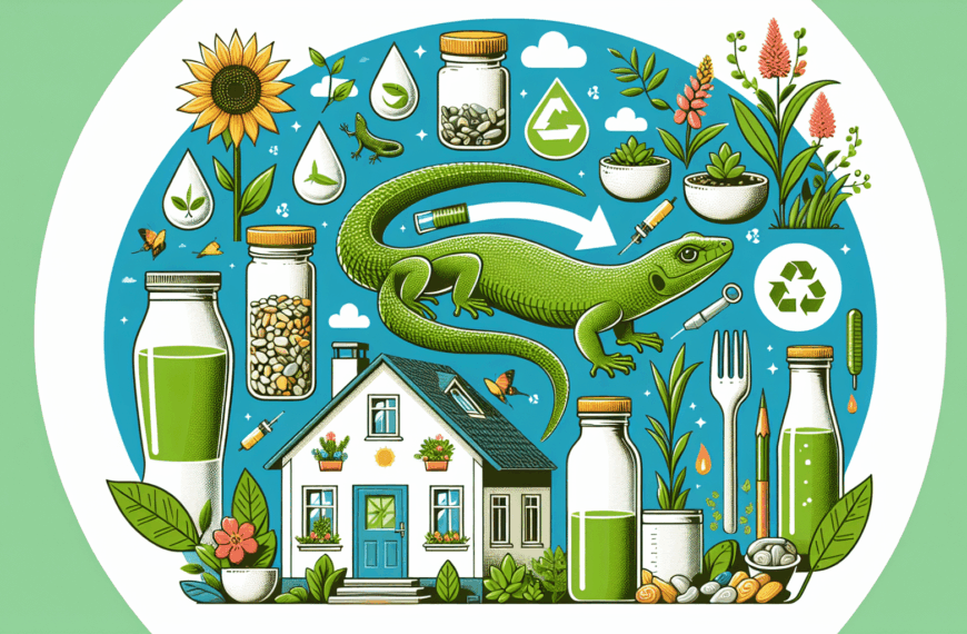 Estrategias Verdes para Mantener Lagartijas Fuera de Casa