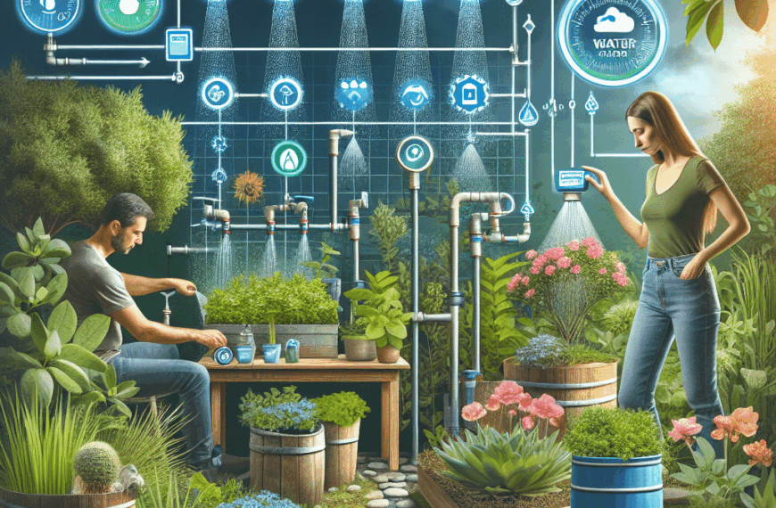Soluciones Eficientes para Ahorrar Agua en el Riego del Jardín