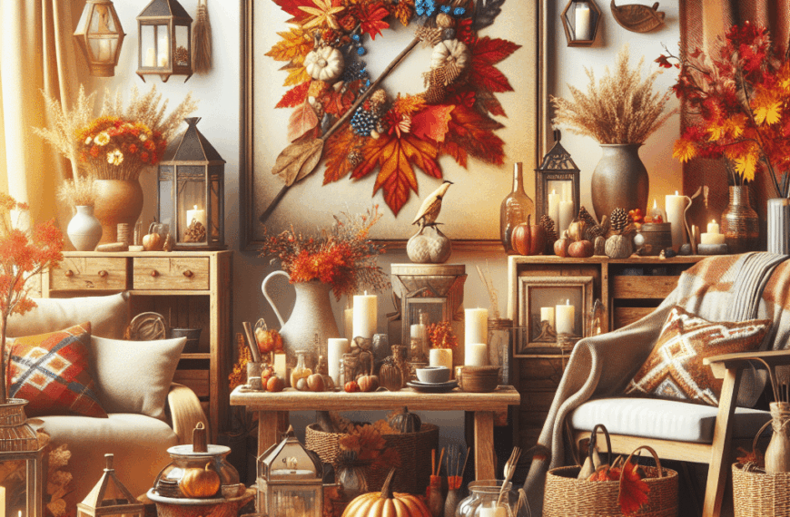 Guía Esencial para Tendencias de Decoración en Otoño