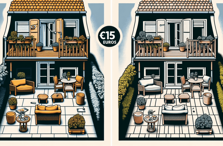 Renueva Tu Terraza en 30 Minutos: La Solución de Ikea por Solo 15 Euros para Inquilinos