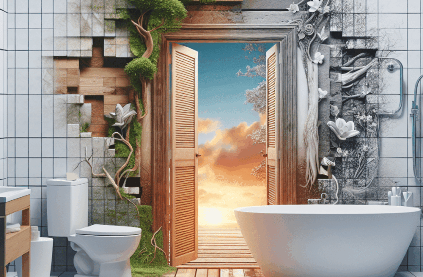 Renovación Sorprendente: De Baño Antiguo a Espacio Moderno Sin Obras