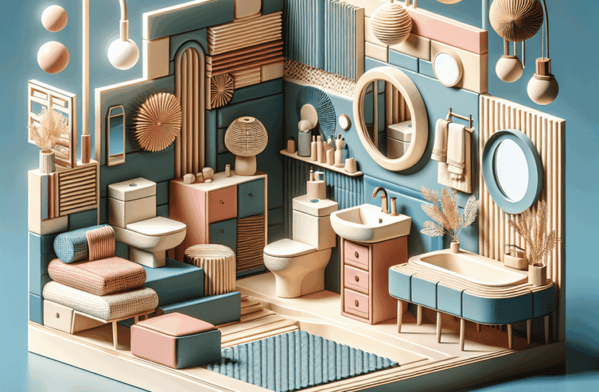 Secretos de Diseño: Cómo Agrandar Visualmente tu Pequeño Baño con Muebles y Colores