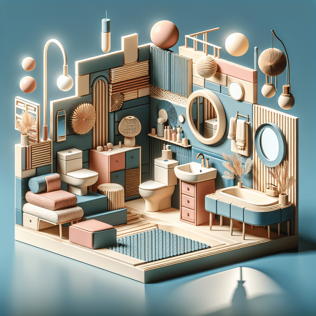 Secretos de Diseño: Cómo Agrandar Visualmente tu Pequeño Baño con Muebles y Colores