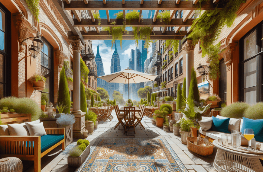 Un Oasis Mediterráneo en el Corazón de Nueva York