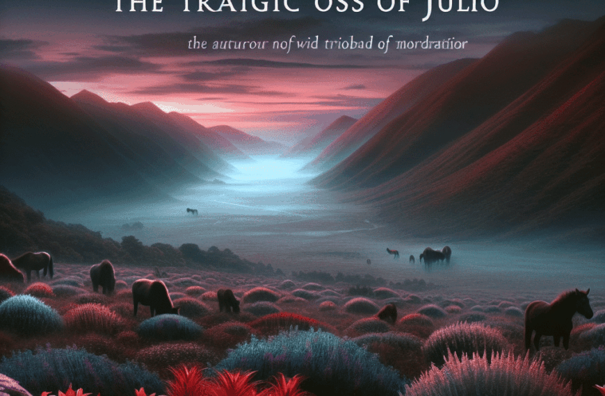 Valle Salvaje en Duelo por la Trágica Pérdida de Julio