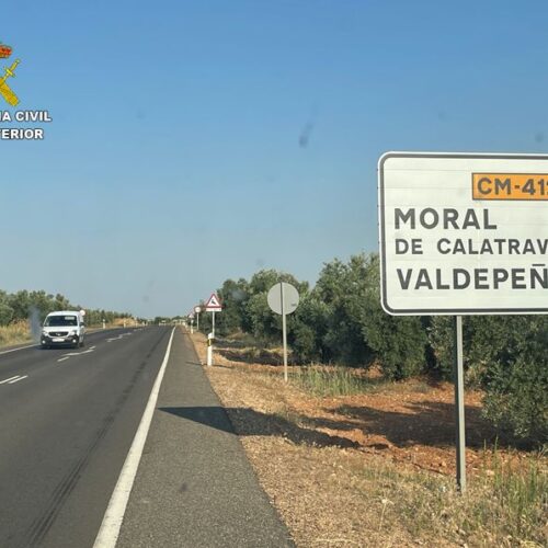 Investigado un conductor en Moral de Calatrava por atropellar a un ciclista