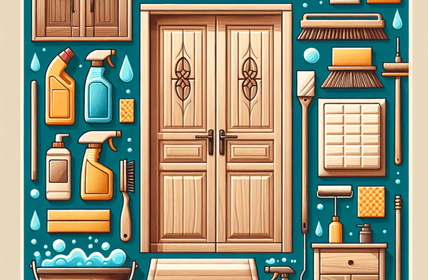 Guía Completa para la Limpieza de Puertas de Madera: Interior y Exterior