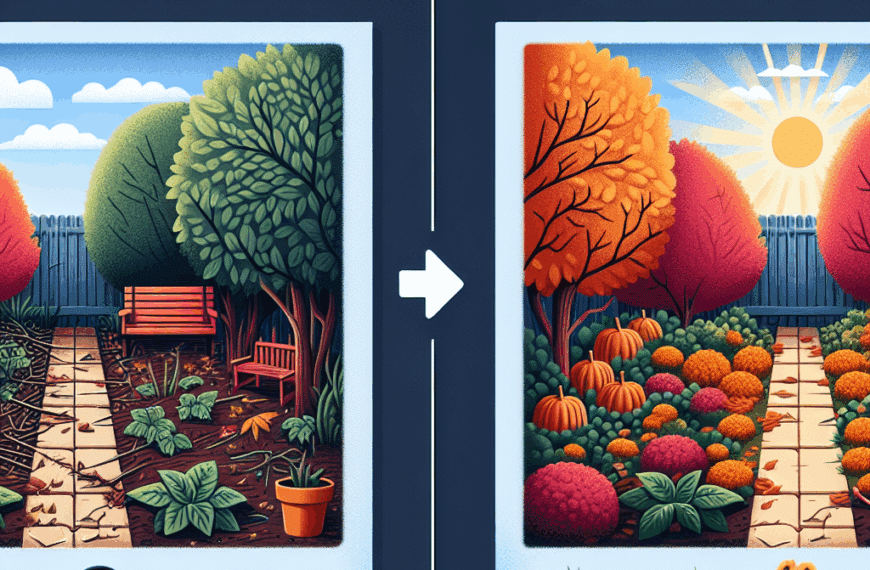 Renueva Tu Jardín Este Otoño: Una Solución Fácil y Económica