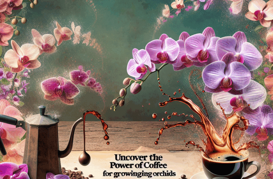 Descubre el Poder del Café para Cultivar Orquídeas Deslumbrantes