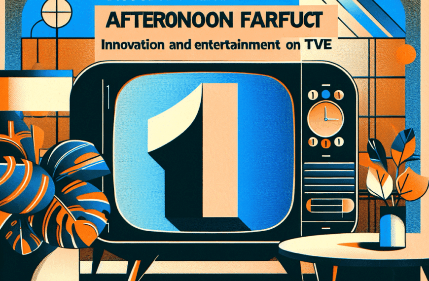 Descubre el Nuevo Formato de Tarde en La 1: Innovación y Entretenimiento en TVE