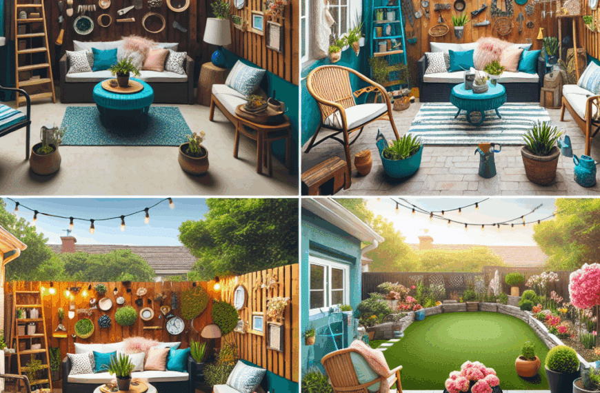 Transforma Tu Patio: Diez Ideas Económicas para un Estilo Único