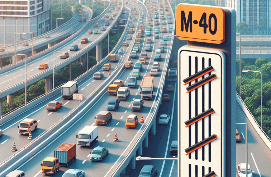 El 20% de las Infracciones de Tráfico Ocurren en un Solo Tramo de la M-40
