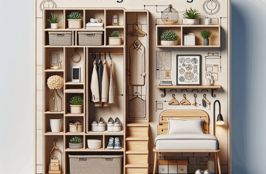 Diseño Inteligente: Ideas para Recibidores y Dormitorios Compactos