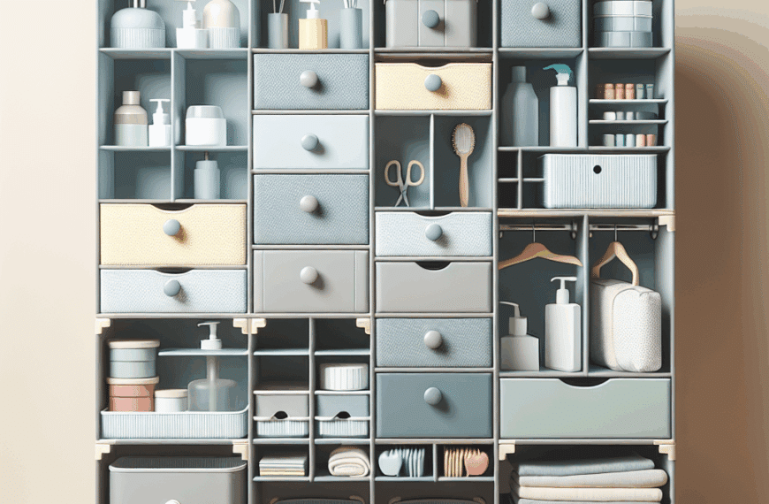 Organizador Versátil para Baño y Armario