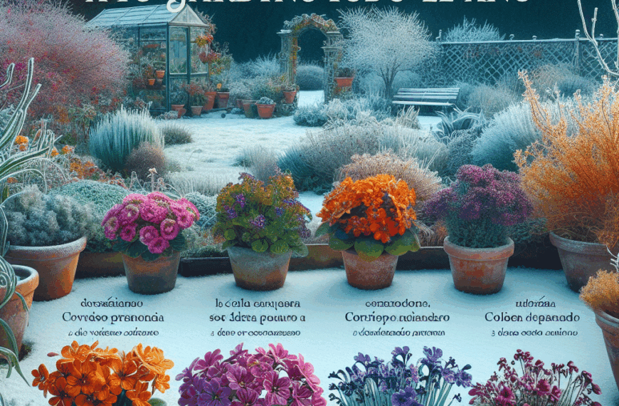 Cinco Plantas con Flores Invernales que Dan Vida y Color a Tu Jardín Todo el Año