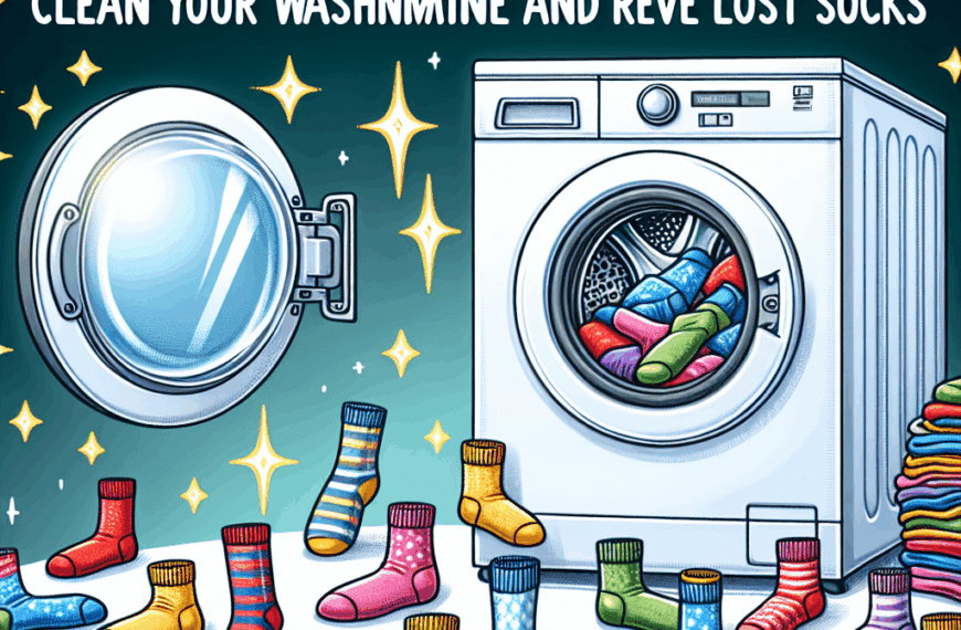 Guía Definitiva: Limpia Tu Lavadora y Recupera Tus Calcetines Perdidos