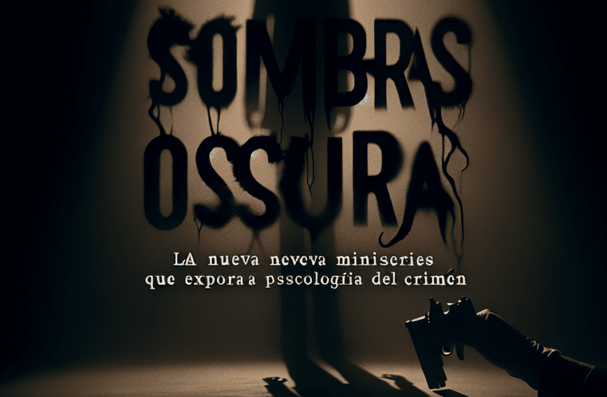 Sombras Oscuras: La Nueva Miniserie que Explora la Psicología del Crimen