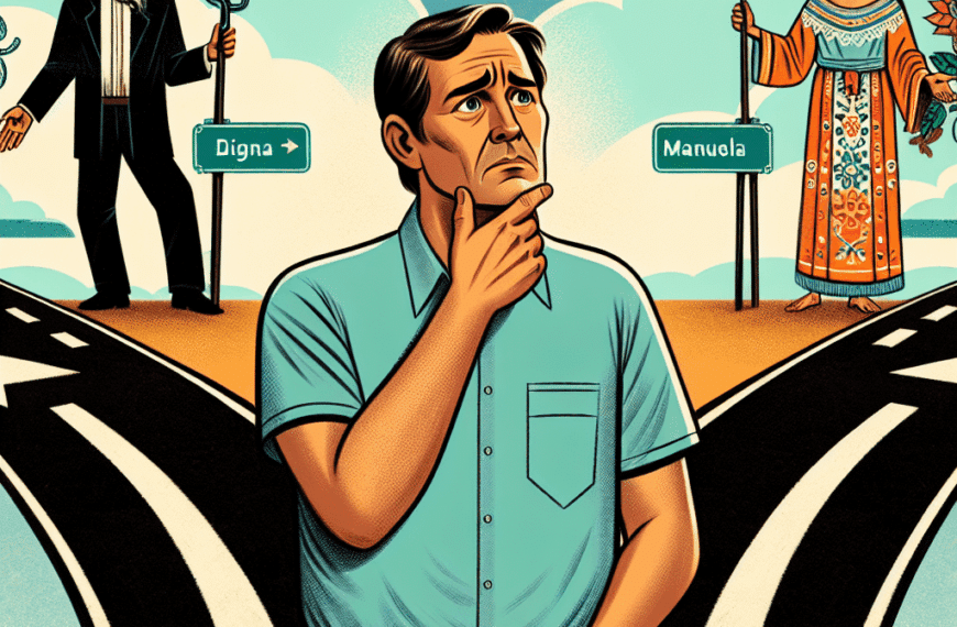 Damián: en la encrucijada entre Digna y Manuela