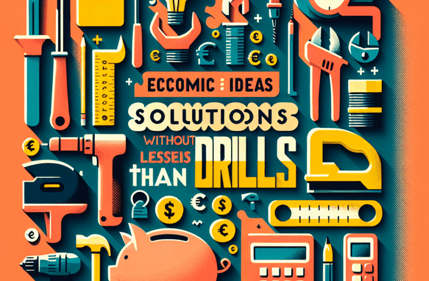 Ideas Económicas: Soluciones sin Taladros por Menos de 12 Euros