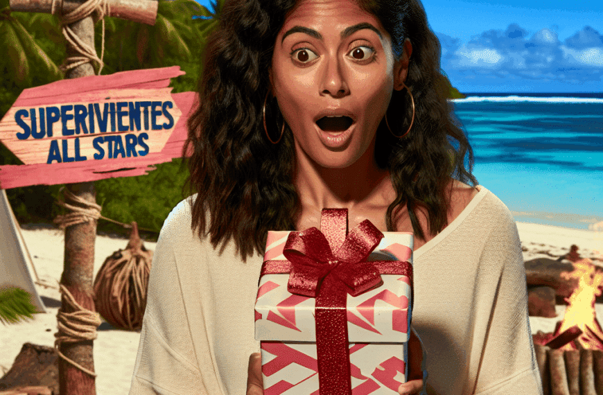 Gloria Camila Sorprendida con un Regalo Especial en ‘Supervivientes All Stars’