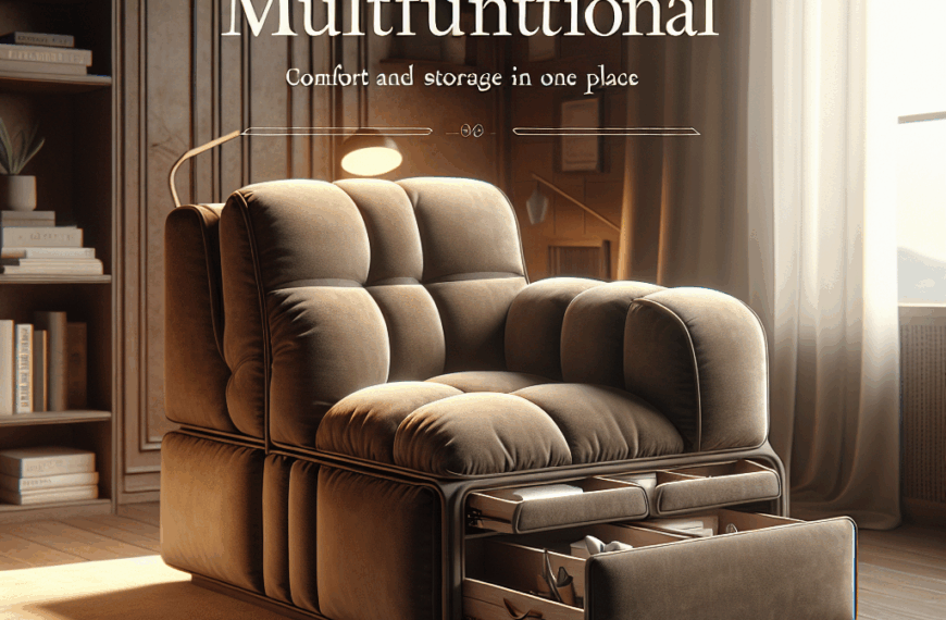 Asiento Multifuncional: Comodidad y Almacenamiento en un Solo Lugar