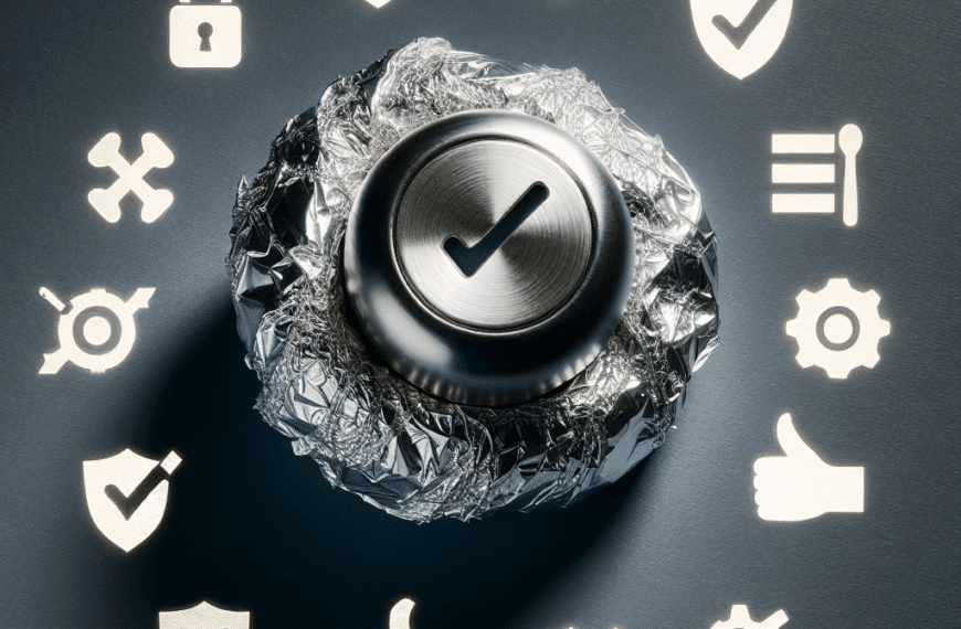 Ventajas de Proteger los Pomos de las Puertas con Papel de Aluminio